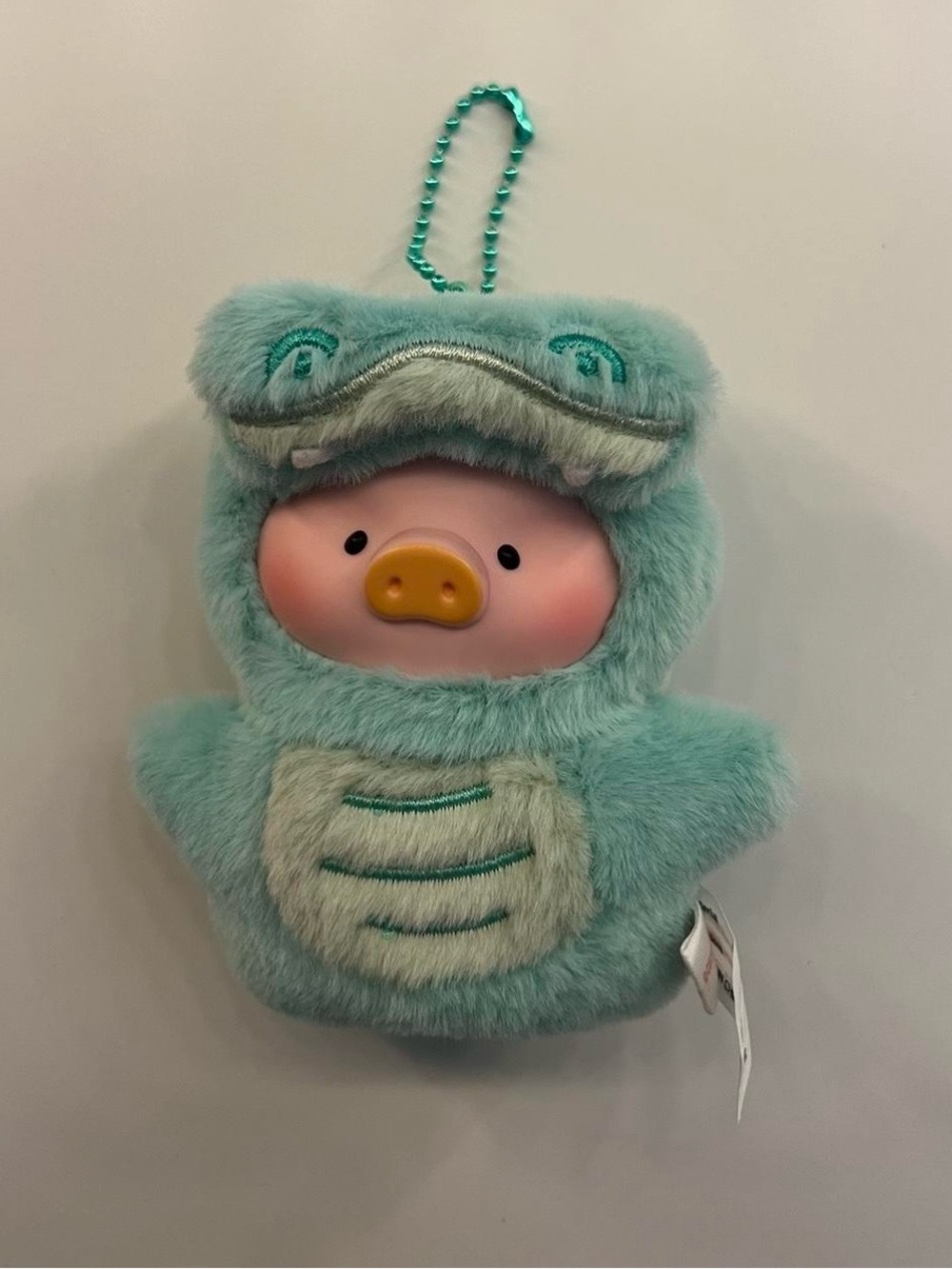 Croc lulu the piggy keychain